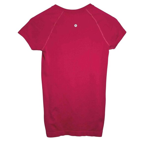 Lululemon Swiftly Tech Short-Sleeve Shirt 2.0 *Ruby Red - Picture 3 of 7